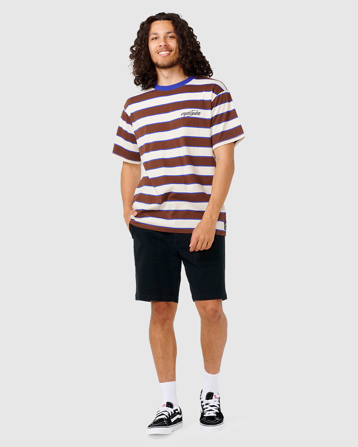MENS ARCHIVE SUPERCOMP STRIPE T-SHIRT