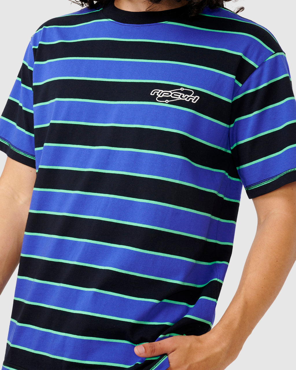 MENS ARCHIVE SUPERCOMP STRIPE T-SHIRT