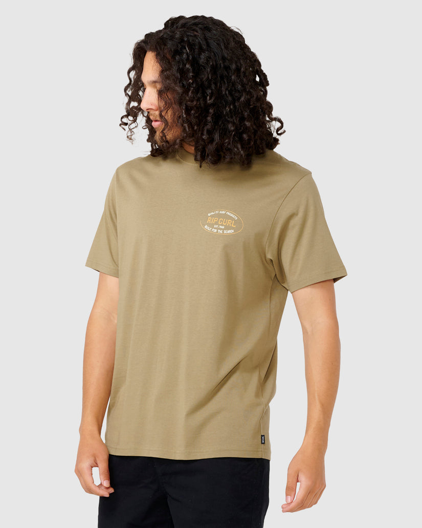 MENS HALLMARK EMBROIDED T-SHIRT