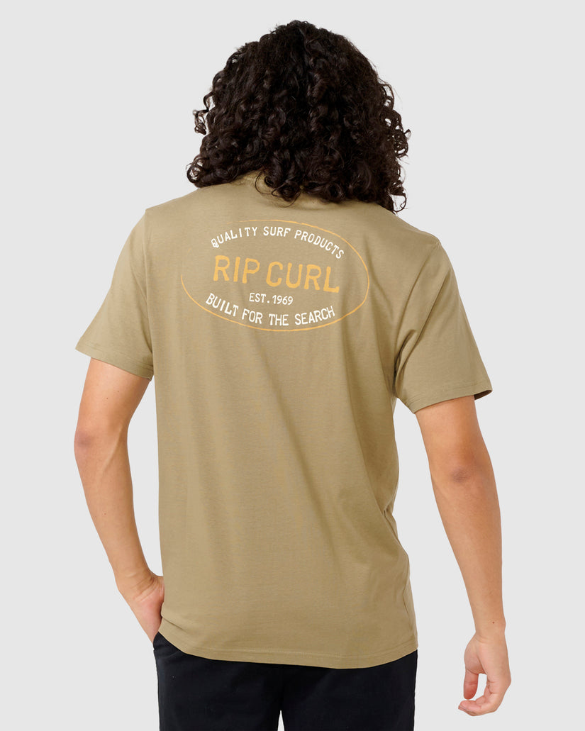 MENS HALLMARK EMBROIDED T-SHIRT