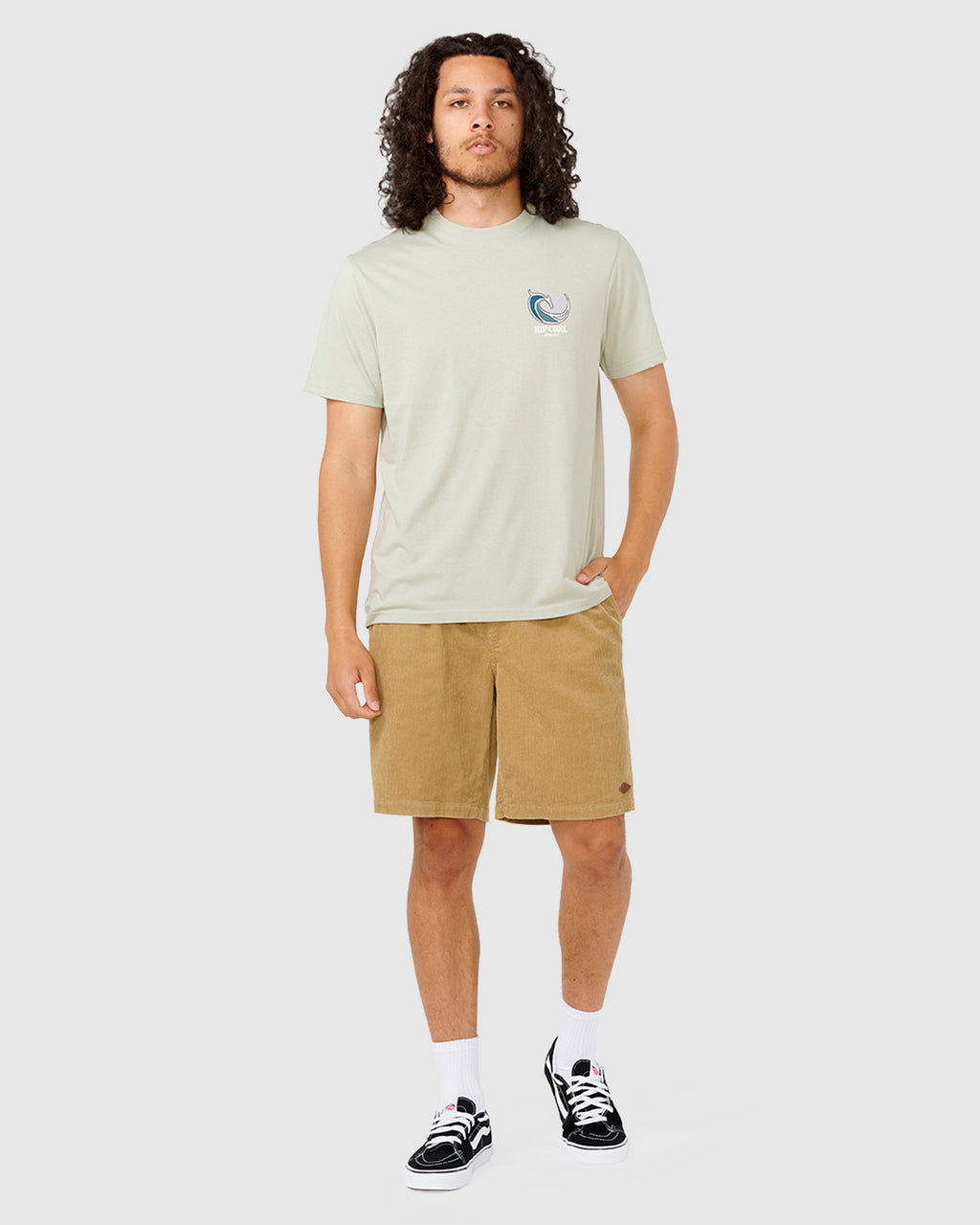 MENS HAZED AND TUBED T-SHIRT