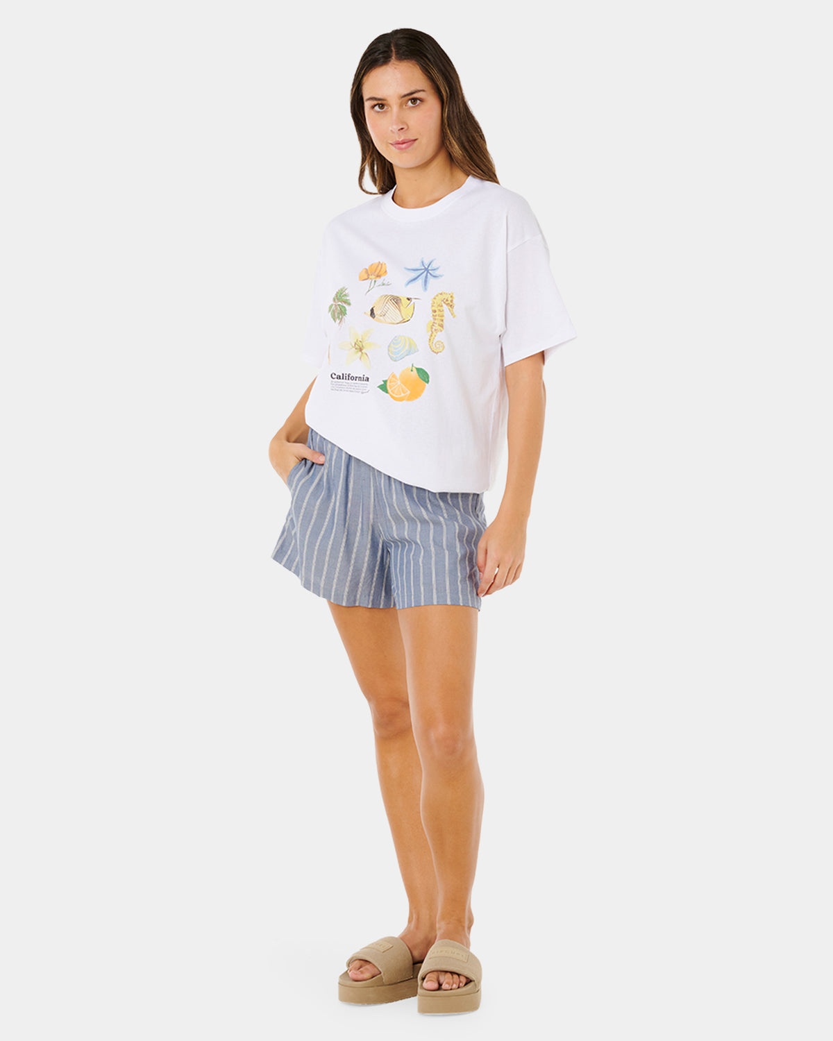 Womens Poolside Heritage T-Shirt