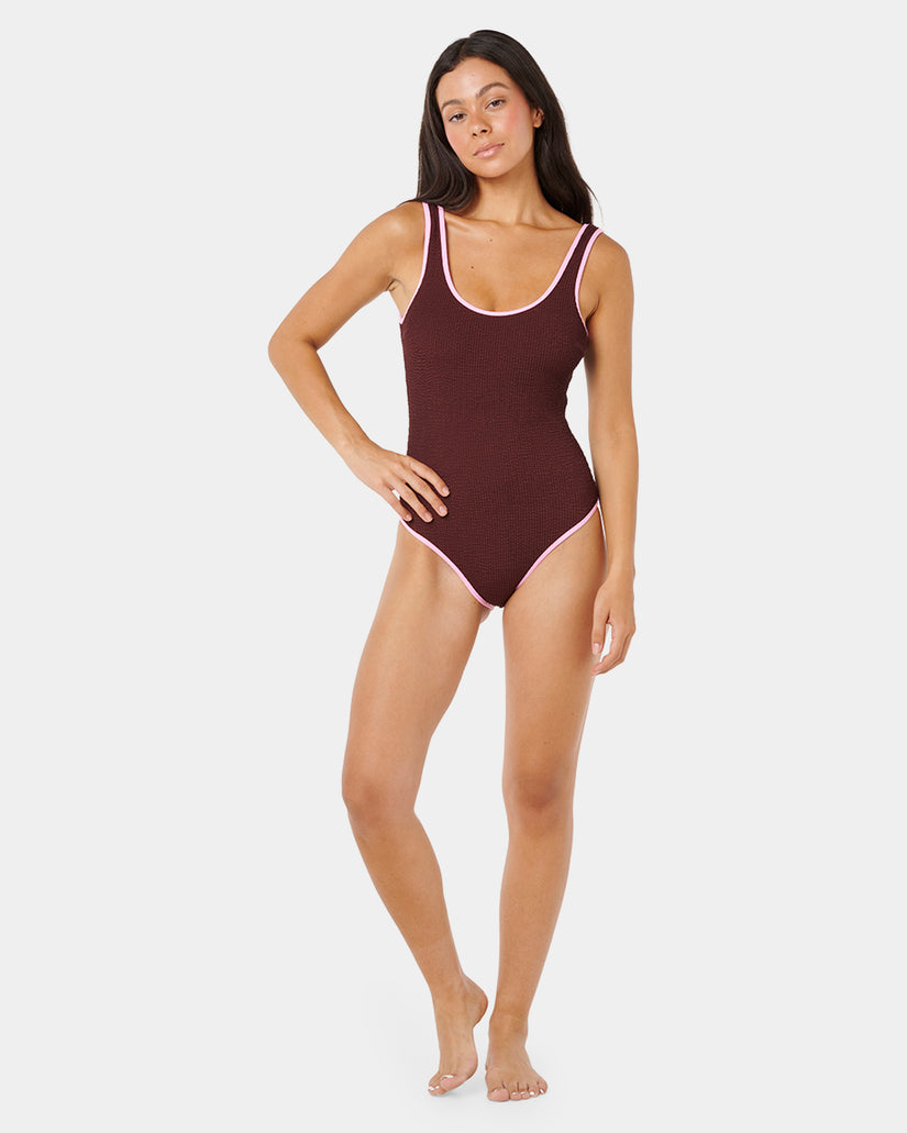 Womens Sunny Side One Piece Swimsuit