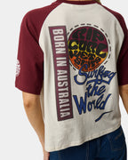 Womens Surf The World Boxy T-Shirt