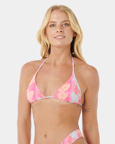 Womens Waikiki Keepsakes Sliding Tri Bikini Top