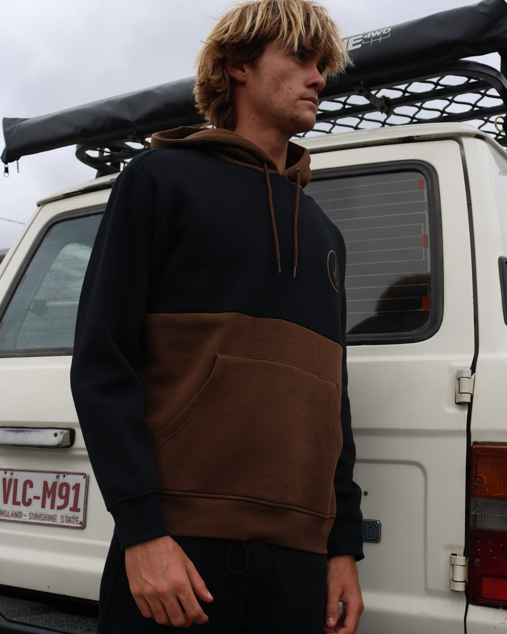 Mens Stone CB Pullover Hoodie