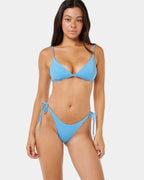 Womens Premium Surf Banded Fixed Tri Bikini Top