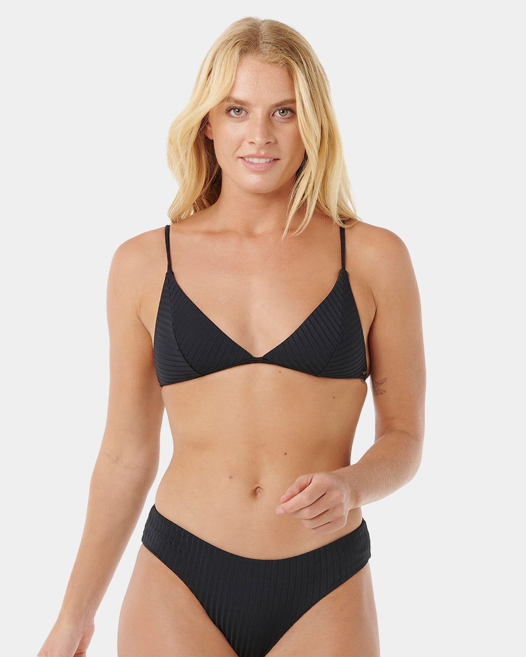 Womens Premium Surf Banded Fix Tri Bikini Top