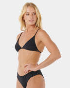 Womens Premium Surf Banded Fix Tri Bikini Top