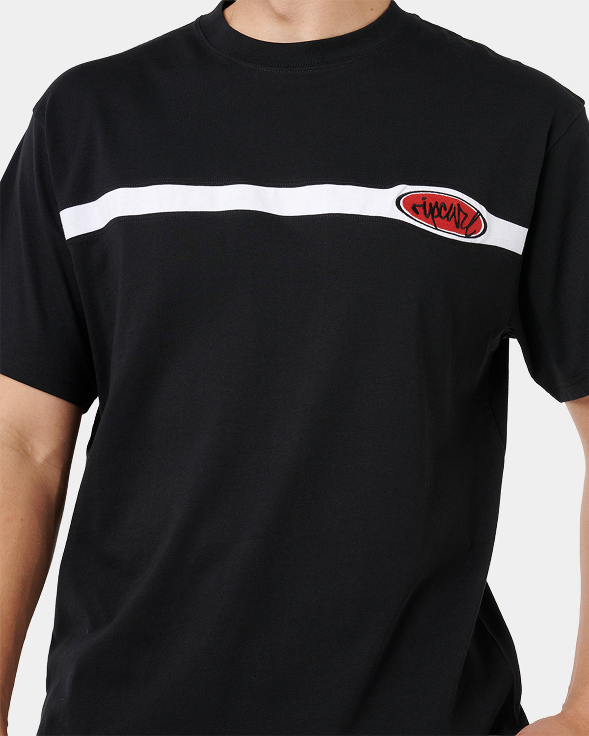 Mens Script Panel T-Shirt