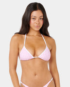 Womens Classic Surf Sliding Tri Bikini Top