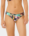 Womens Sunset Luau Cheeky Bikini Bottom