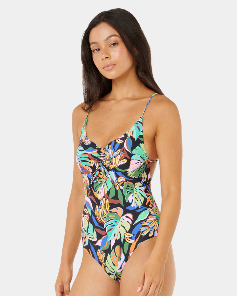 Womens Sunset Luau D-DD One Piece
