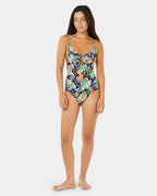 Womens Sunset Luau D-DD One Piece
