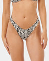 Womens Sunset Jacquard Skimpy Bikini Bottom