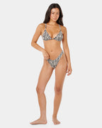 Womens Sunset Jacquard Skimpy Bikini Bottom