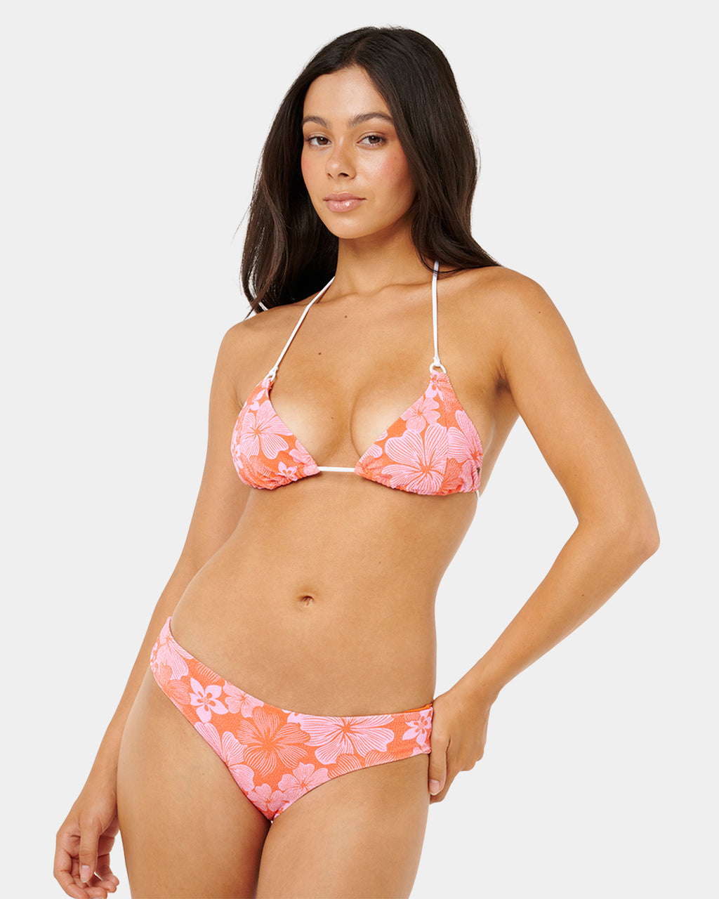 Womens Aloha State Sliding Tri Bikini Top