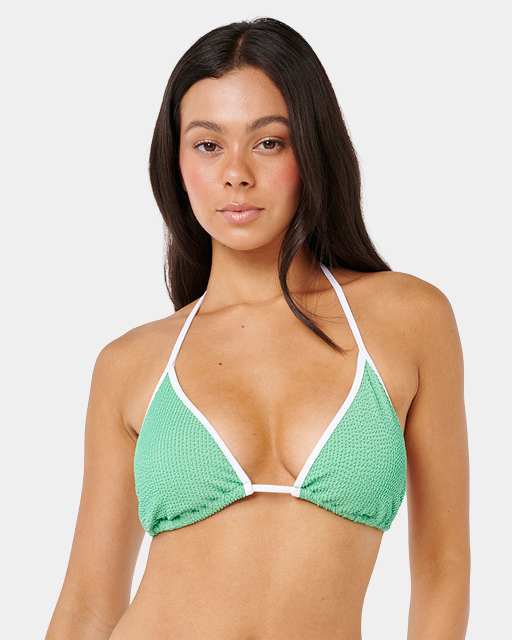 Womens Luxe Surf D-DD Sliding Tri Bikini Top