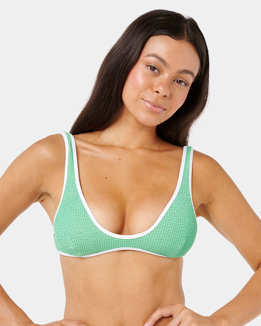 Womens Luxe Surf Bralette Bikini Top