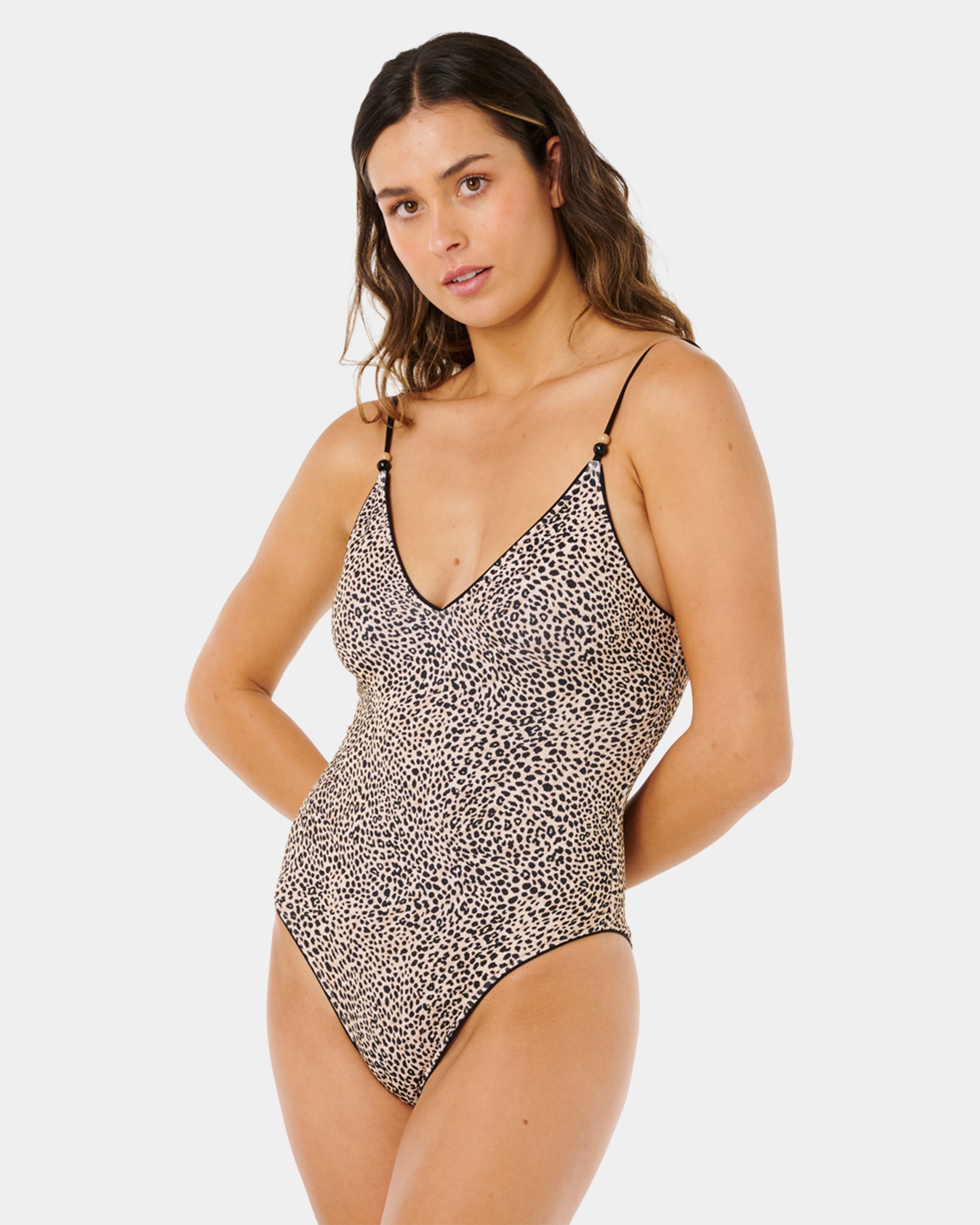 Womens Coastal Instinct Cheeky One Piece Swimsuit