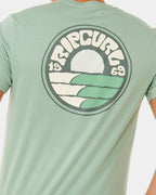 Mens Pacific Rinse Stacked T-Shirt
