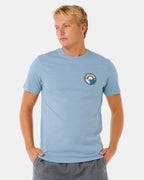 Mens Pacific Rinse Stacked T-Shirt