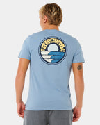 Mens Pacific Rinse Stacked T-Shirt