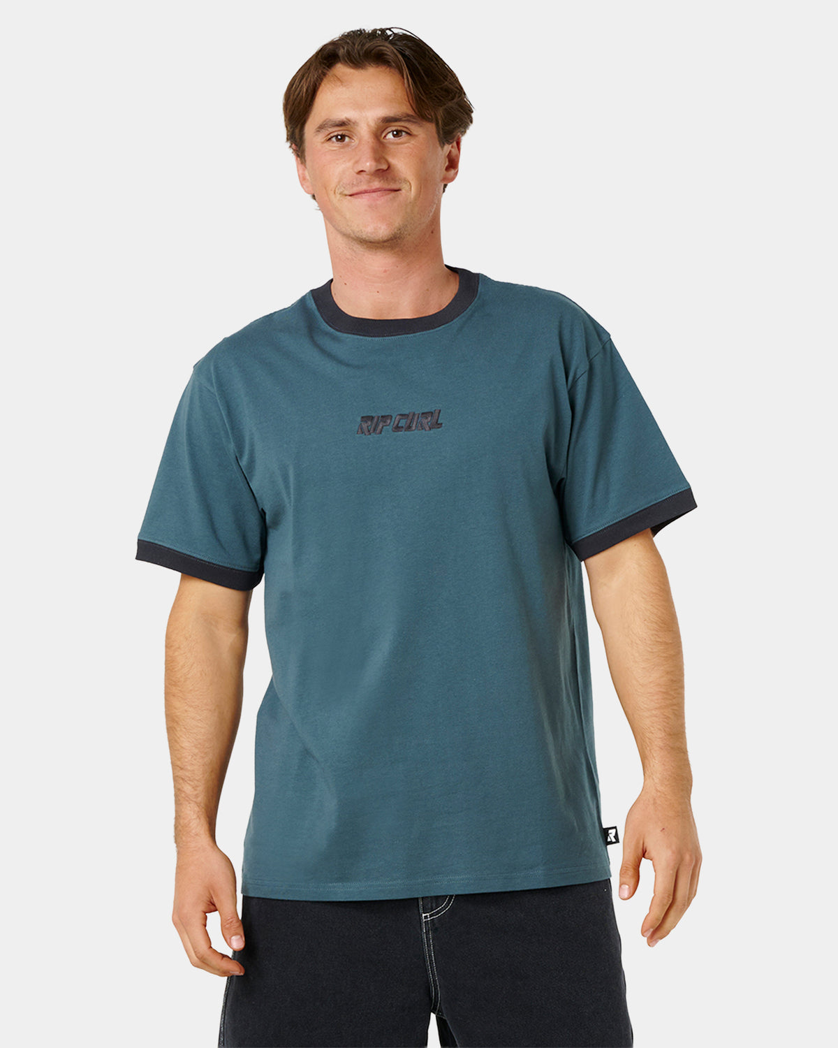 Mens Liquid Trips Ringer T-Shirt