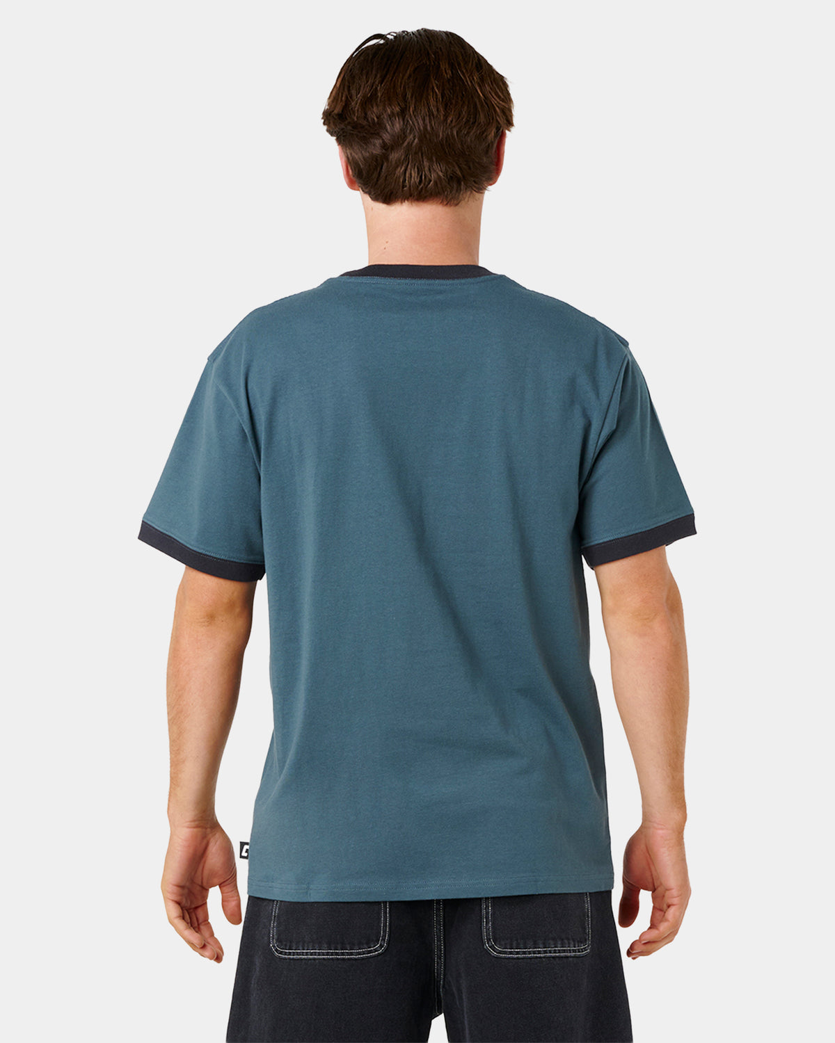 Mens Liquid Trips Ringer T-Shirt
