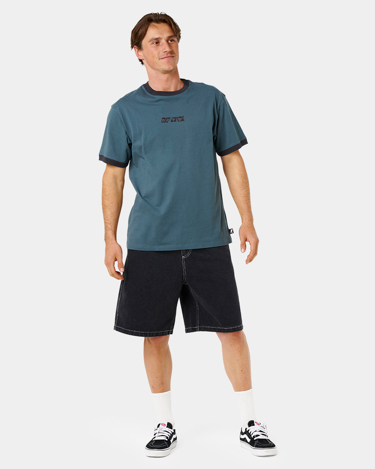 Mens Liquid Trips Ringer T-Shirt