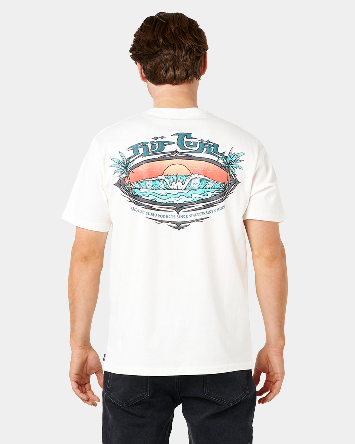 Mens Hazed And Tubed T-Shirt