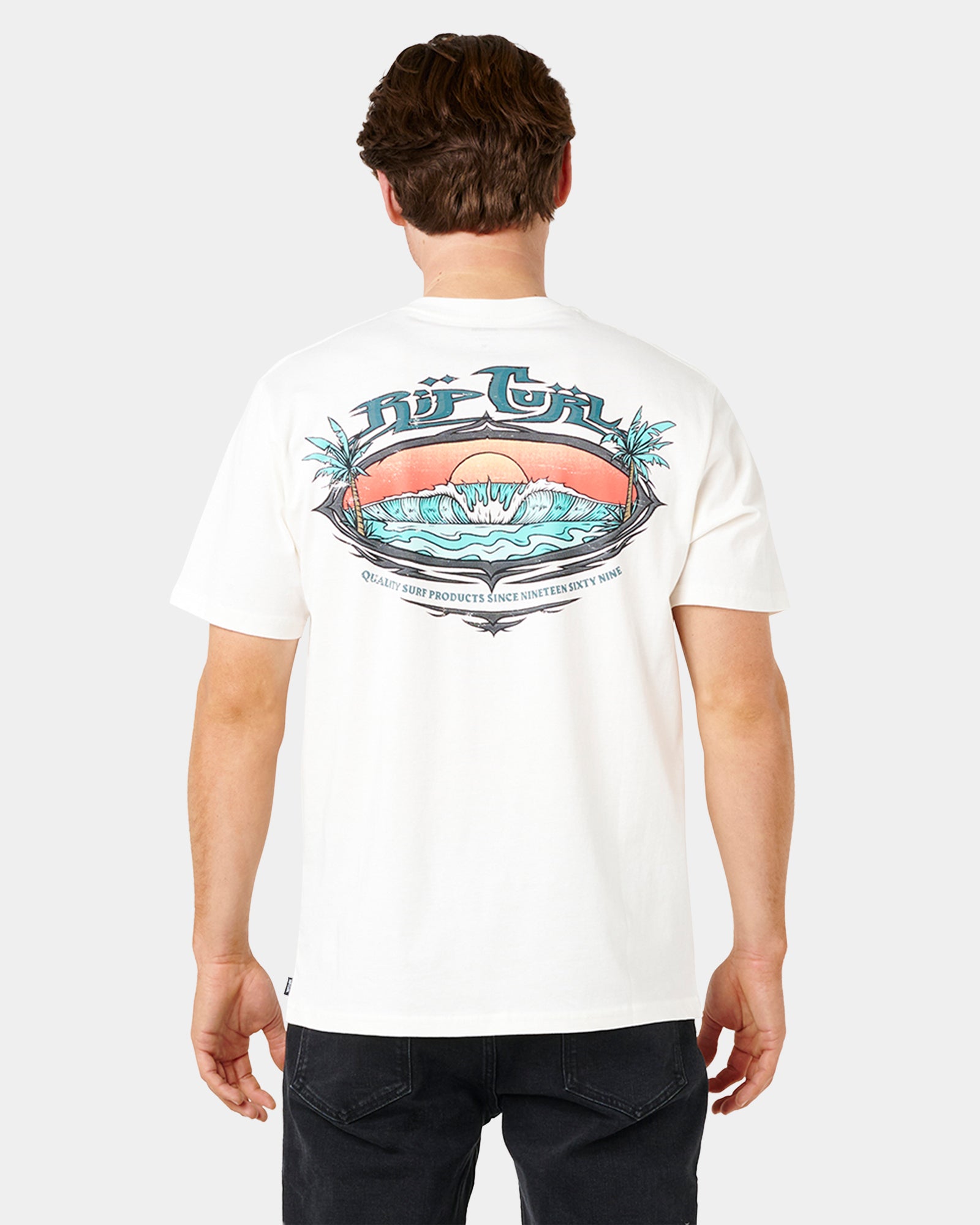Mens Hazed And Tubed T-Shirt