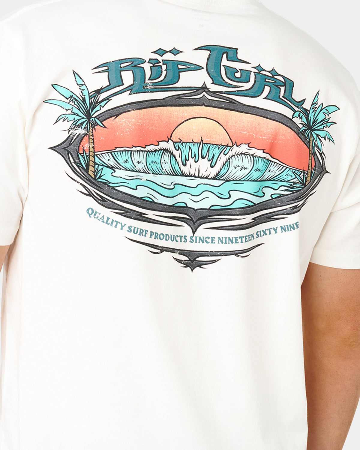 Mens Hazed And Tubed T-Shirt