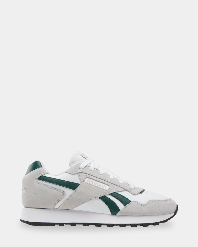 GLIDE WHITE/COLLEGIATE GREEN/G