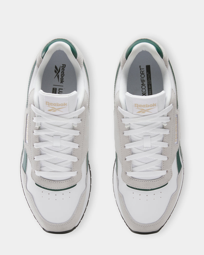 GLIDE WHITE/COLLEGIATE GREEN/G