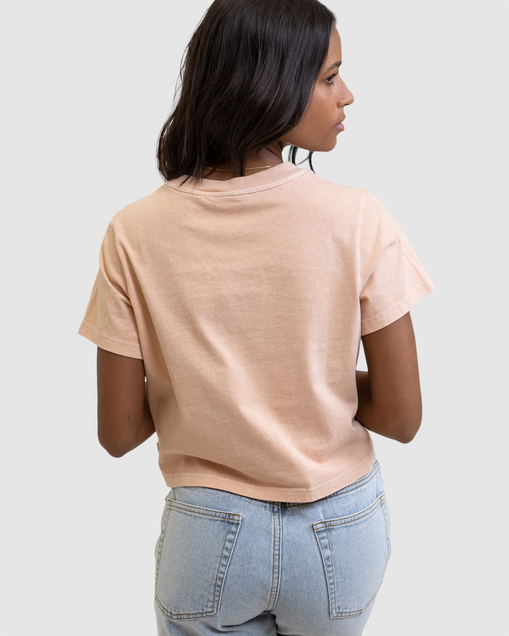 WOMENS RHYTHM VINTAGE CROPPED T-SHIRT