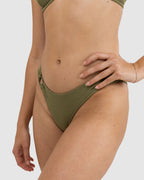 Womens Avoca Ring Hi Cut Bikini Bottom