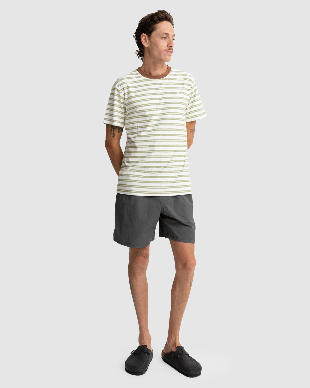 MENS EVERYDAY STRIPE SHORT SLEEVE T-SHIRT