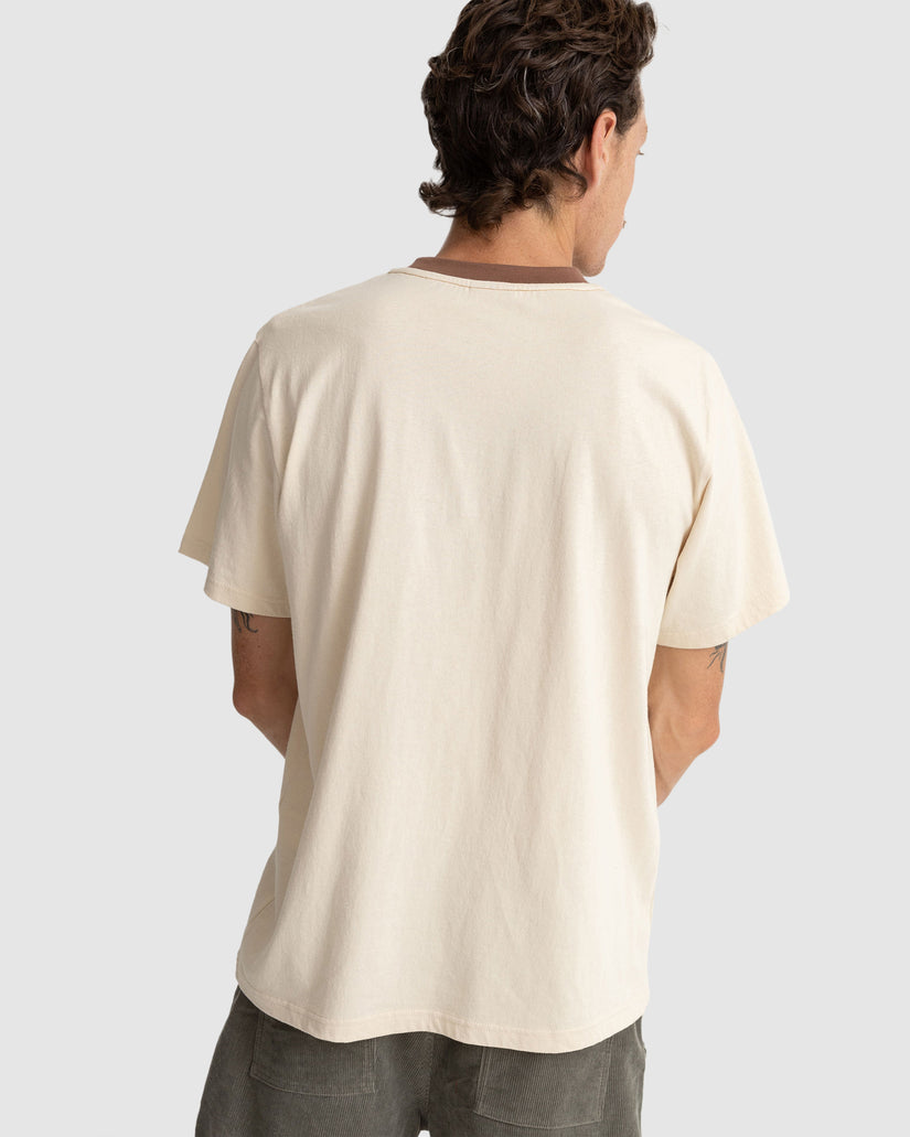 MENS EMBROIDERED SHORT SLEEVE T-SHIRT