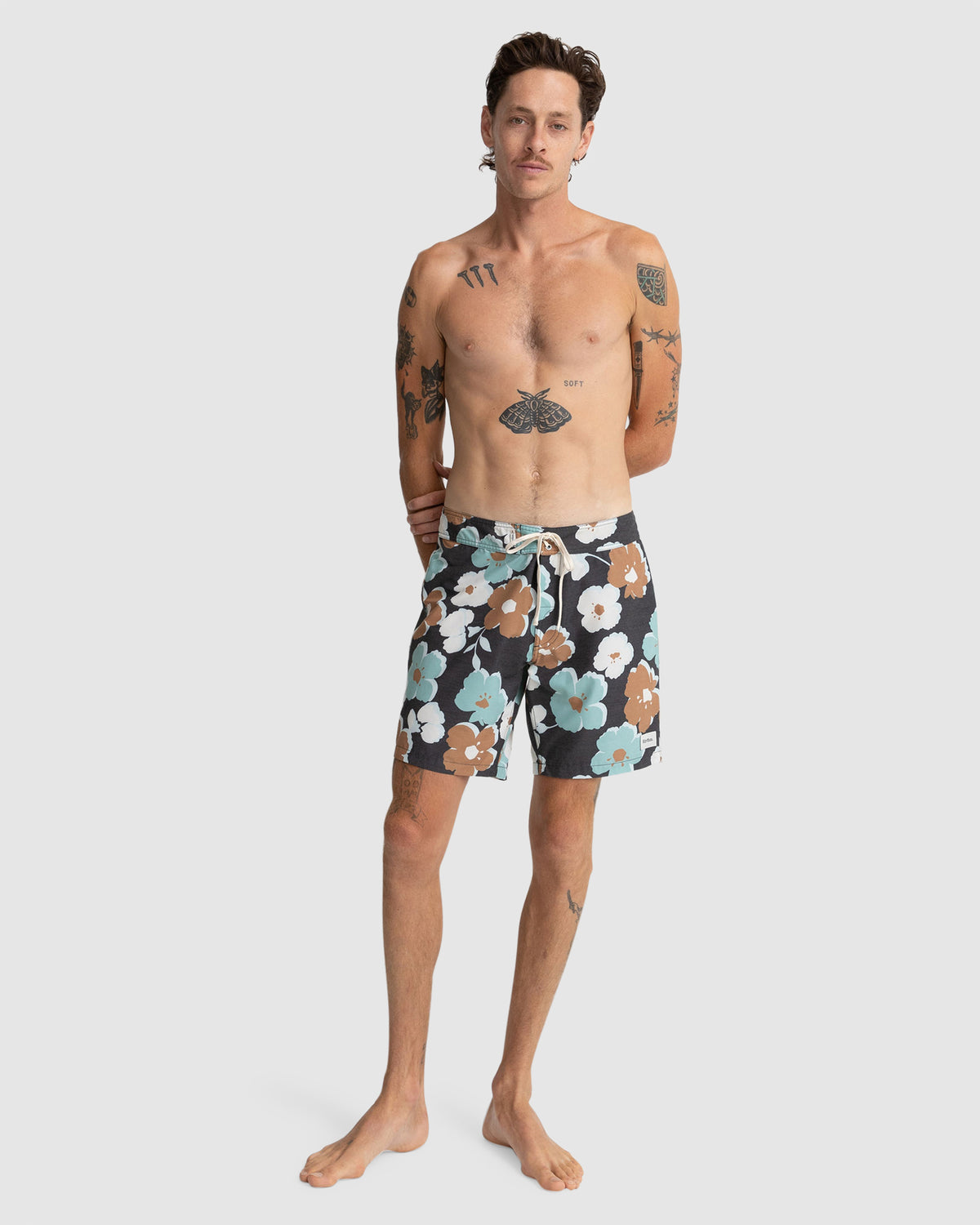 MENS FLORAL BOARDSHORTS