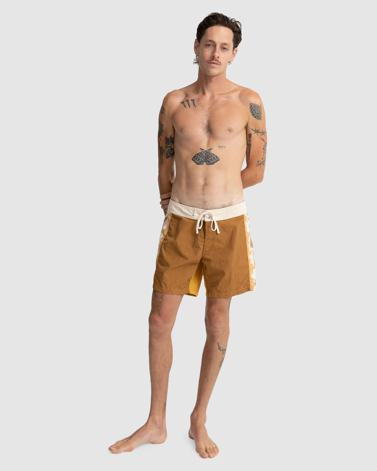 MENS HERITAGE FLORAL TRUNK BOARDSHORTS