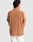 MENS DOBBY SHORT SLEEVE SHIRT