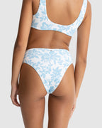 WOMENS GRACE FLORAL HI WAIST BIKINI BOTTOMS