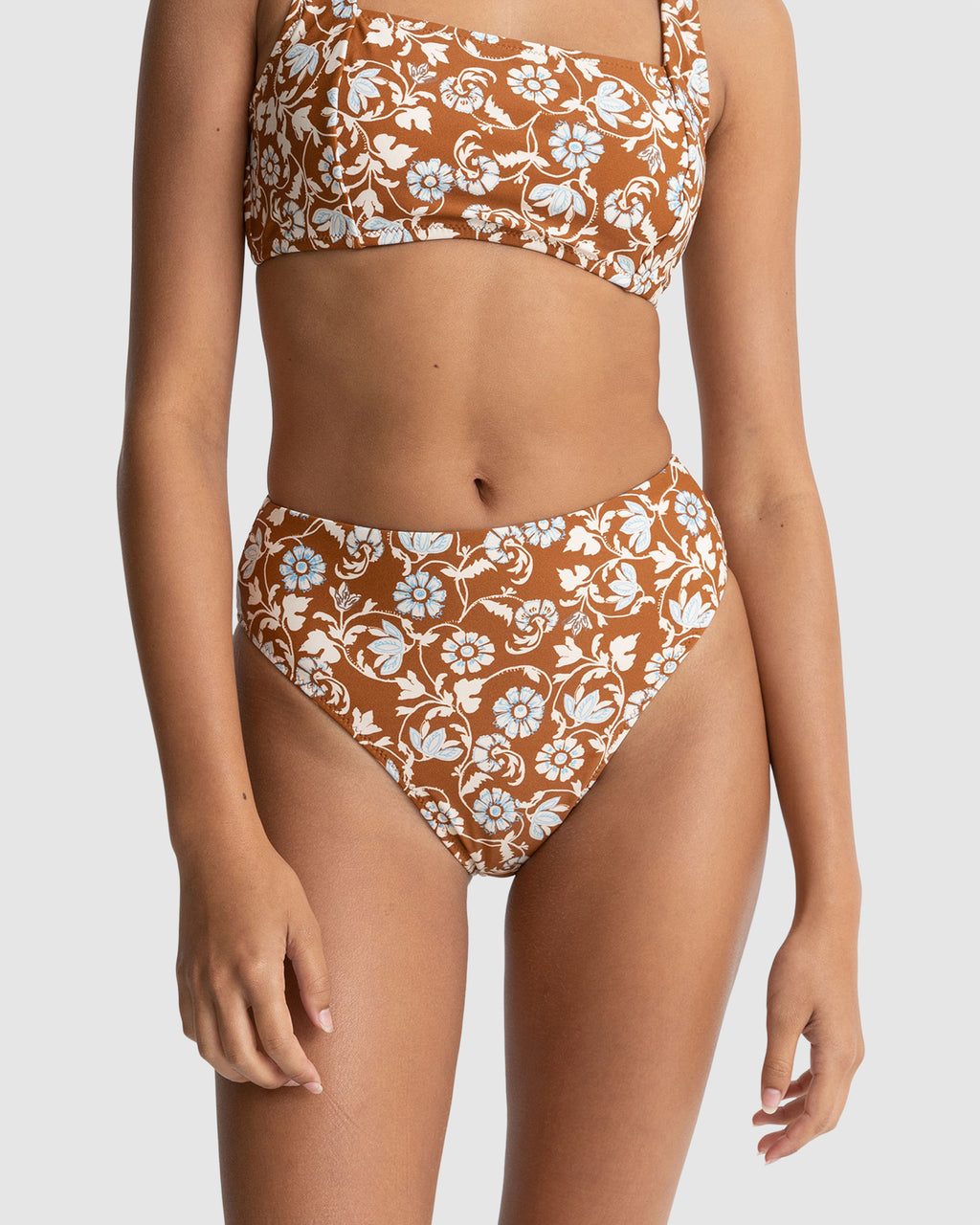 WOMENS HIGHLAND PAISLEY HOLIDAY BIKINI BOTTOMS