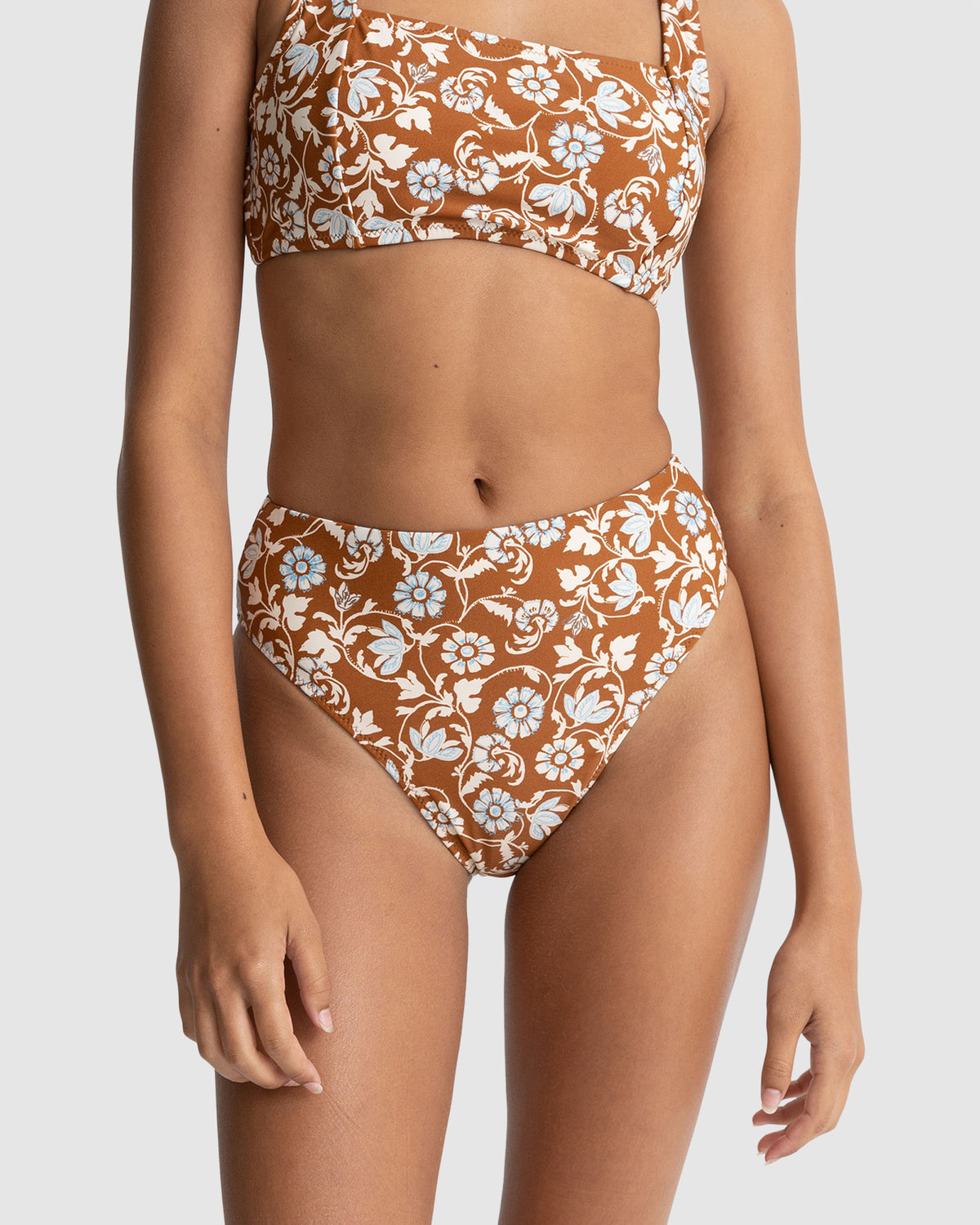 WOMENS HIGHLAND PAISLEY HOLIDAY BIKINI BOTTOMS