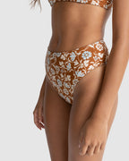 WOMENS HIGHLAND PAISLEY HOLIDAY BIKINI BOTTOMS