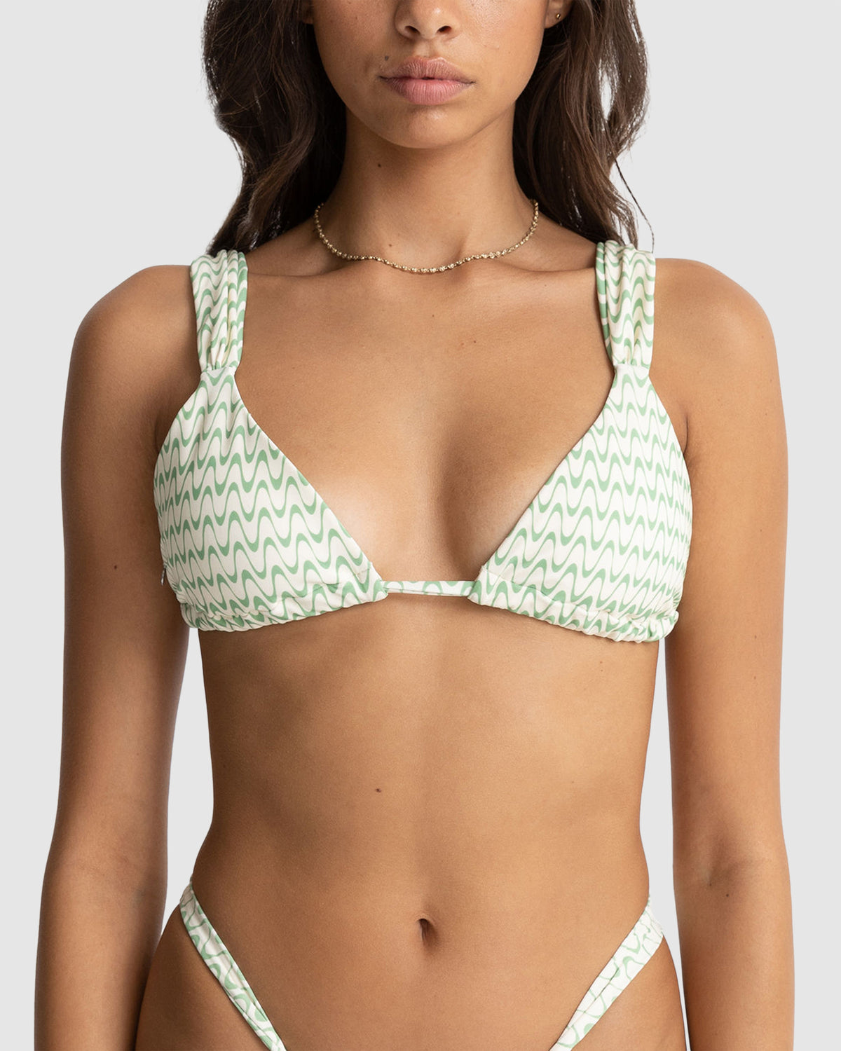 WOMENS CLEARWATER SOFT STRAP SLIDE BIKINI TOP