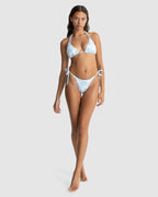 WOMENS GRACE FLORAL DOUBLE STRAP BIKINI TOP