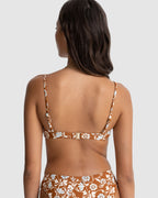 WOMENS HIGHLAND PAISLEY BANDEAU BIKINI TOP
