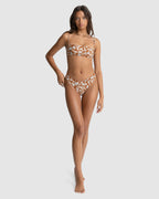 WOMENS HIGHLAND PAISLEY BANDEAU BIKINI TOP